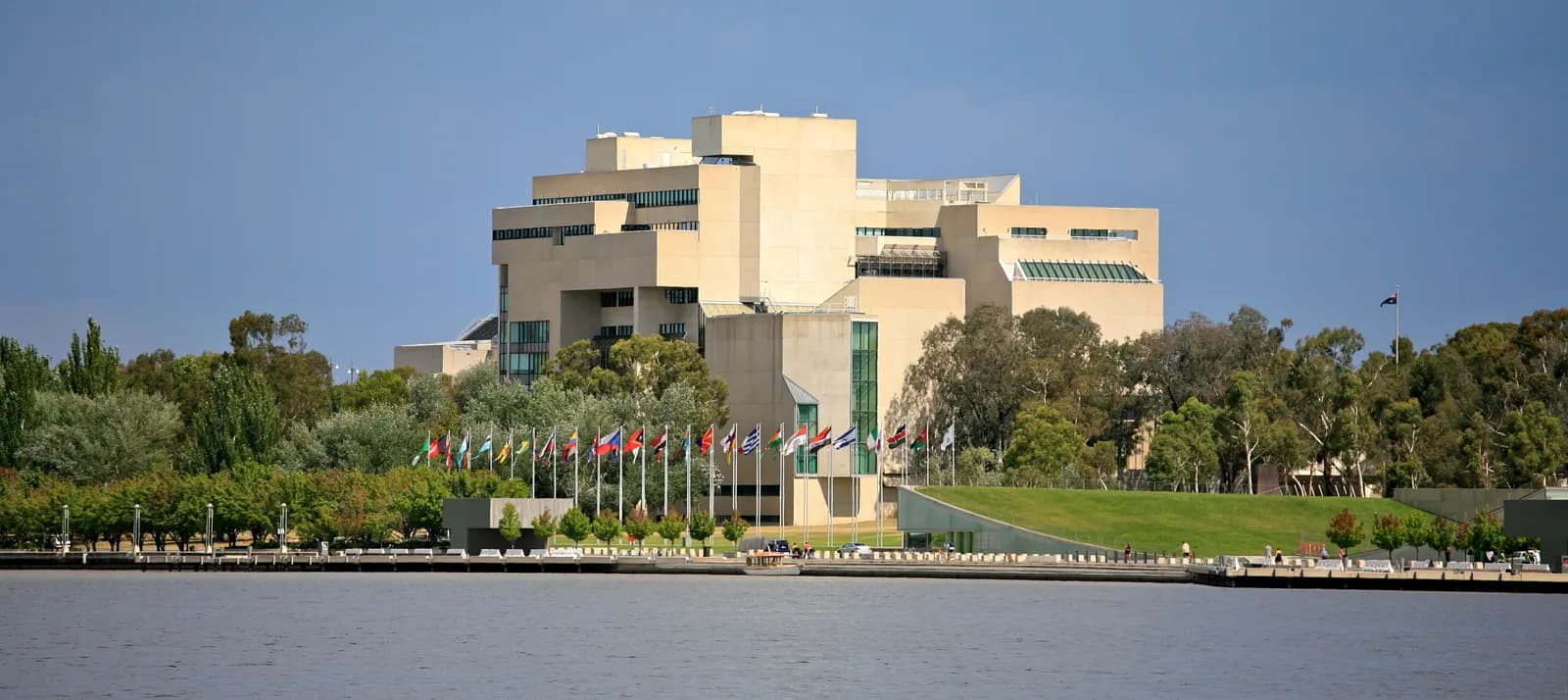 The High Court of Australia building in Canberra