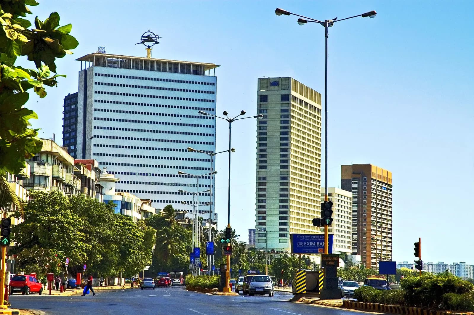 Office buildings near Nariman Point in south Mumbai