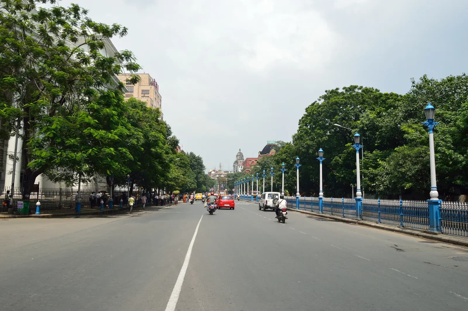 Office buildings along Netaji Subhas Road in the Dalhousie Square (BBD Bagh) business district of Kolkata