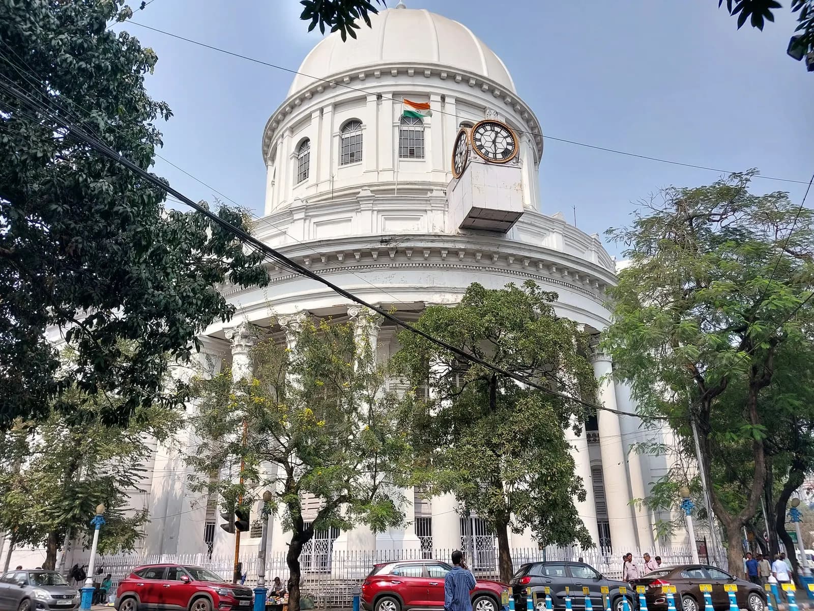 The domed General Post Office building at BBD Bag, Kolkata