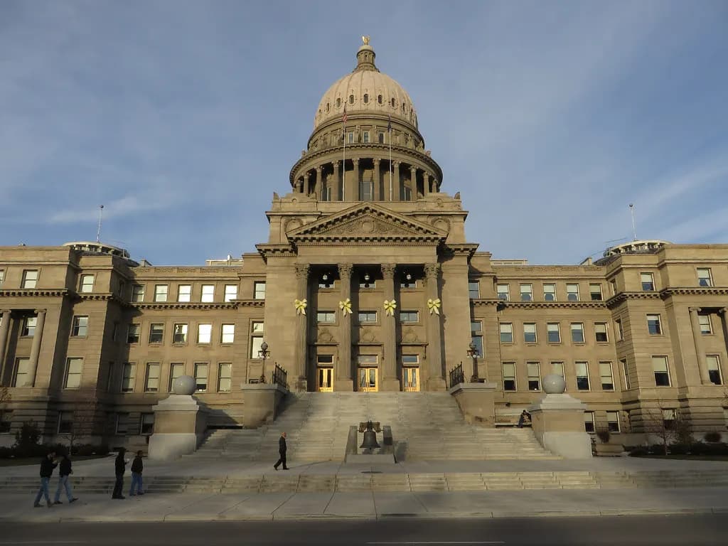 The Idaho State Capitol in Boise