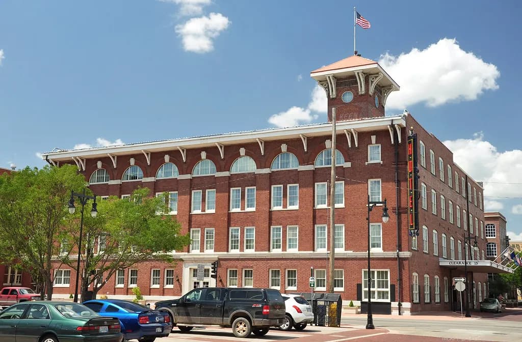 The Keen Kutter Building, a converted brick warehouse in Old Town Wichita, Kansas
