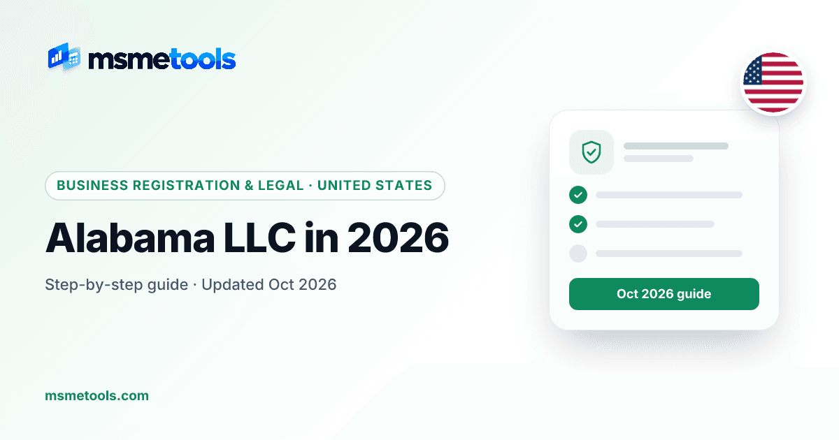 Alabama LLC — MSMETOOLS guide cover