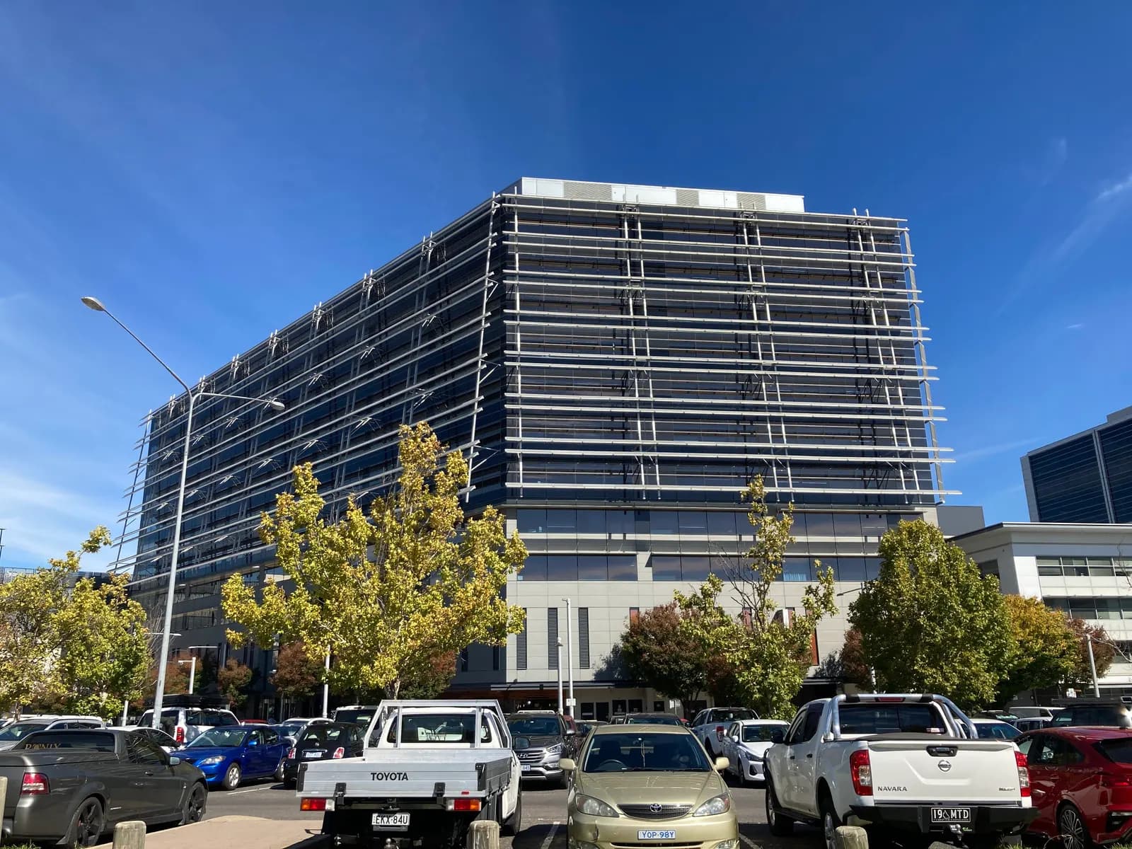 Australian Taxation Office building and car park in Civic, Canberra