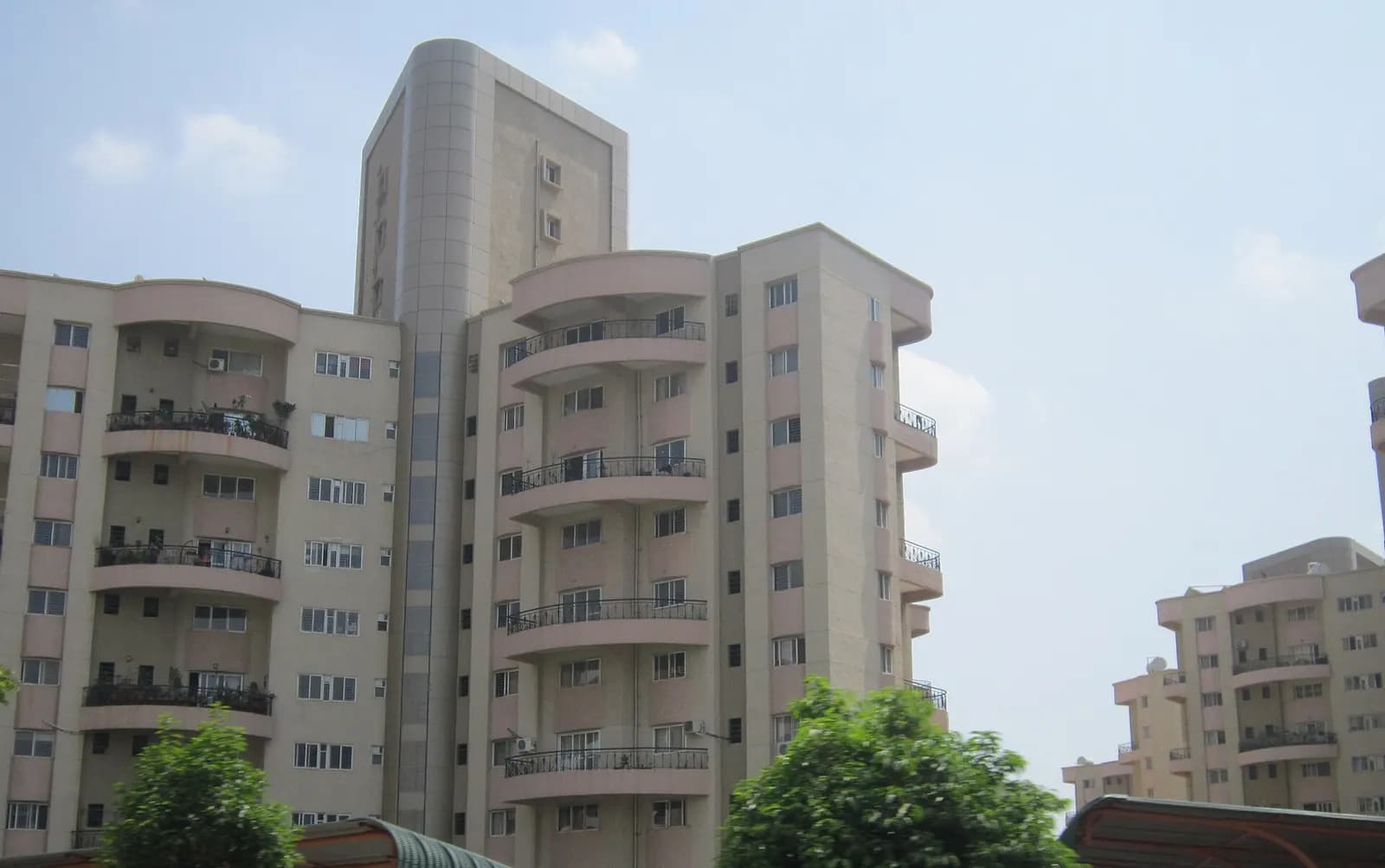 Residential apartment towers in Magarpatta, Pune