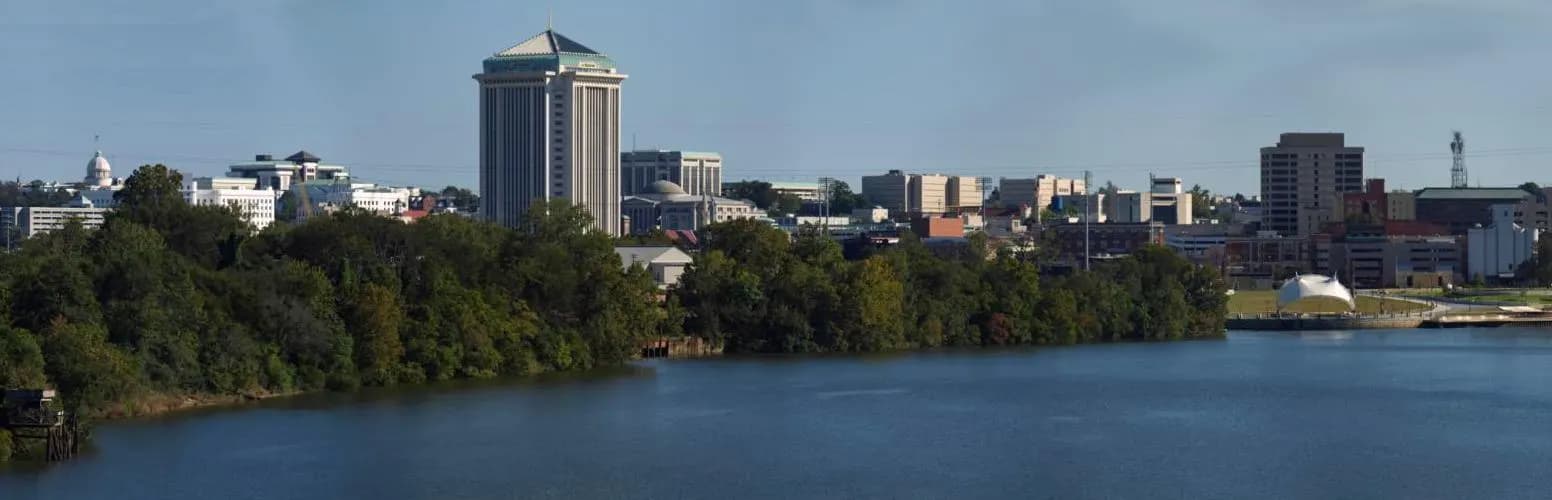 Panoramic view of downtown Montgomery, Alabama