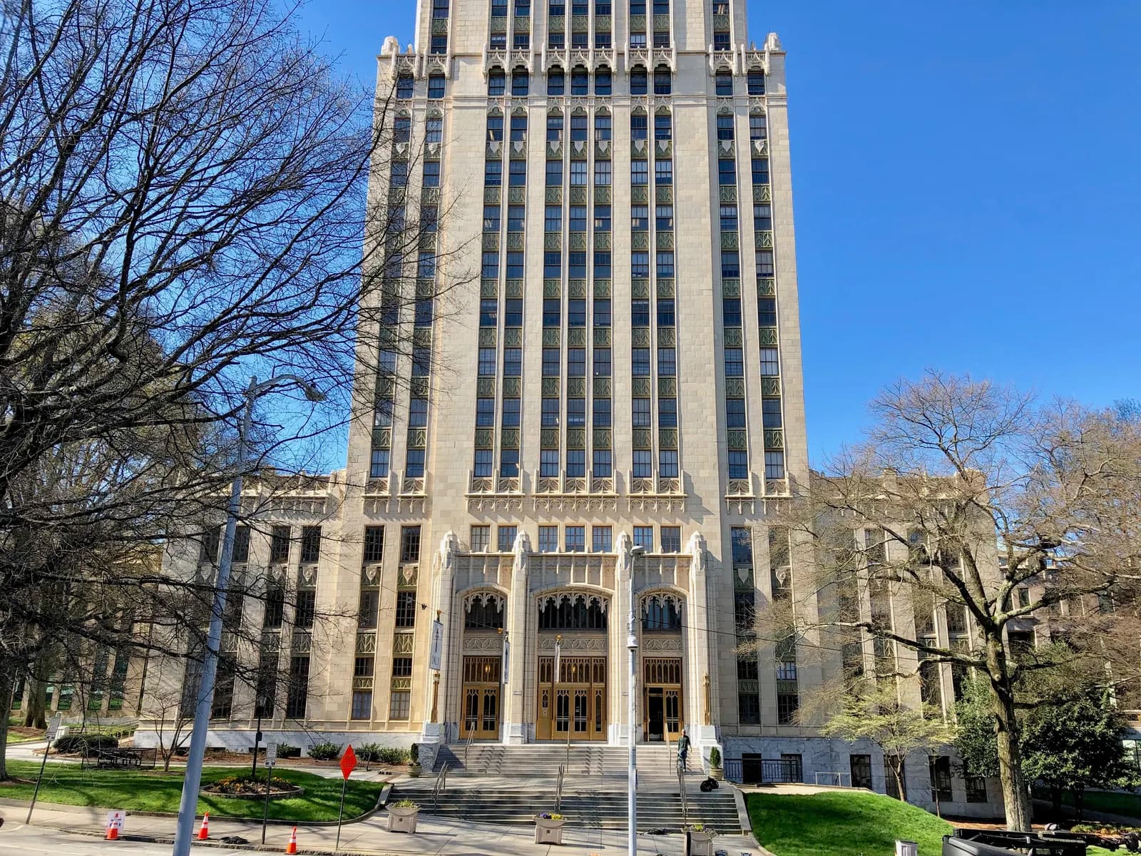 Atlanta City Hall on Trinity Avenue, where the Office of Revenue issues occupational tax certificates