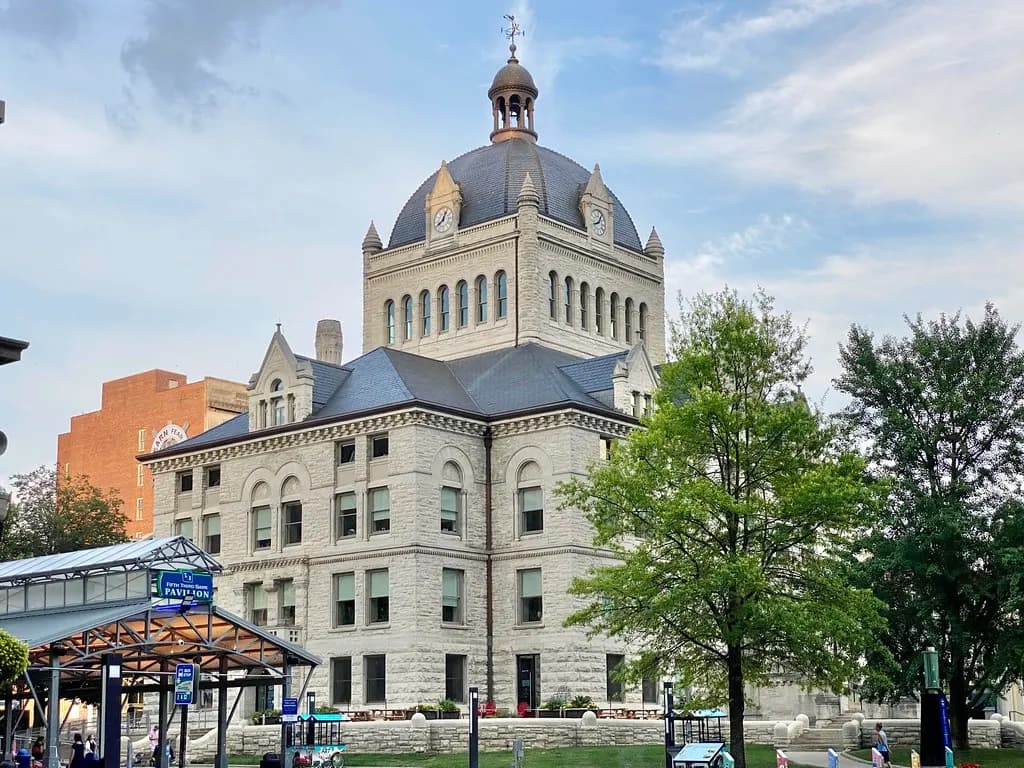 The Old Fayette County Courthouse on Main Street in downtown Lexington, Kentucky